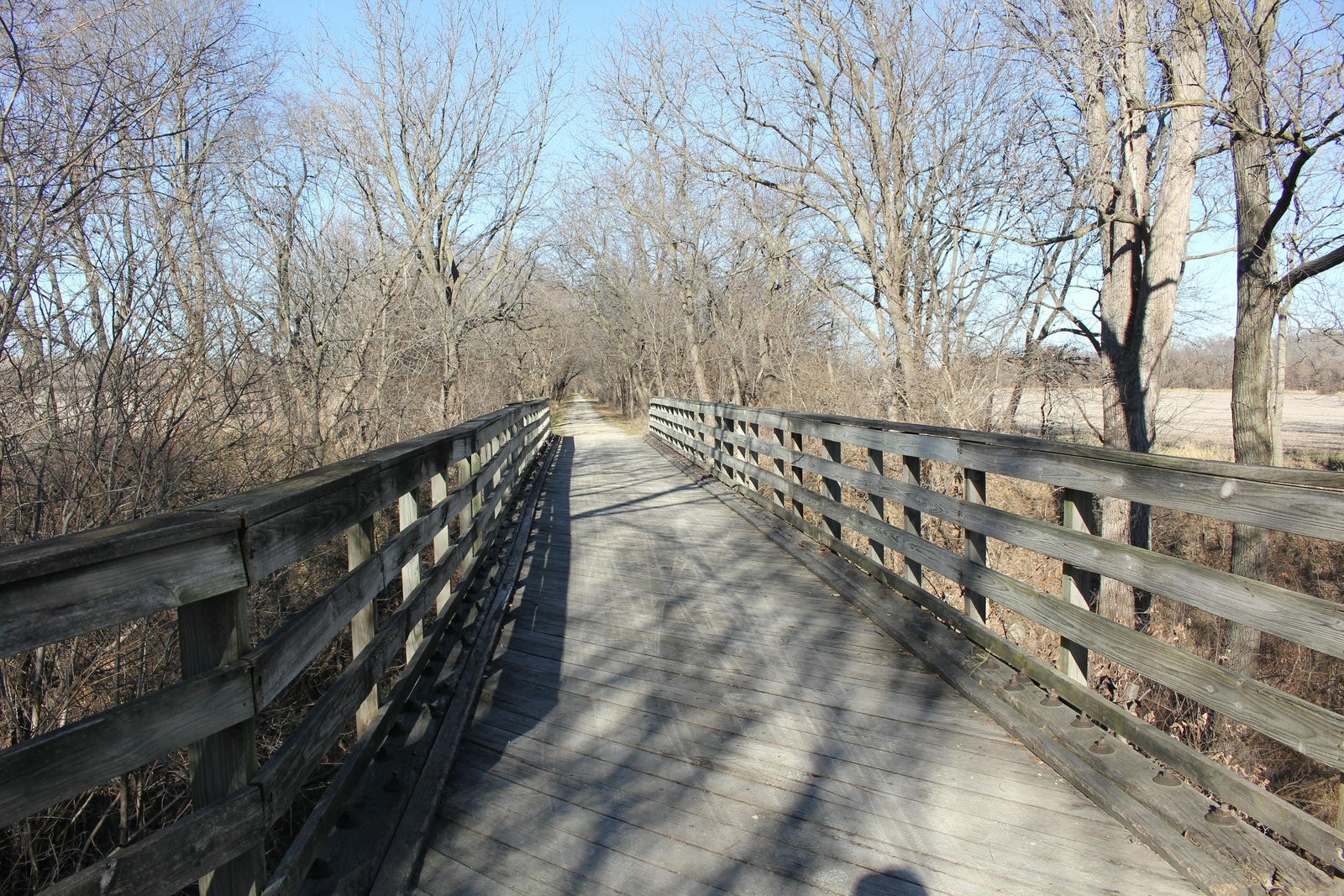 Looking north (railroad west)